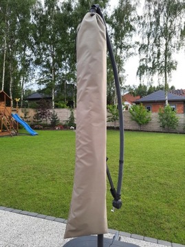 Pokrowiec na parasol ogrodowy WODOODPORNY ściągacz