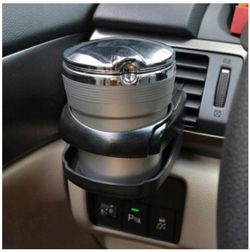 SAMOCHODOWY UCHWYT NA BUTELKĘ PUSZKĘ NAPOJE SKŁADANY DO KRATKI WENTYLACJI