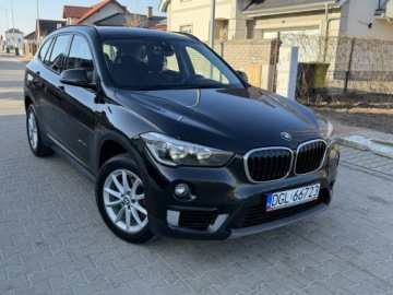 BMW X1 F48 Crossover sDrive18d 150KM 2018 BMW X1 Zarejestrowany Automat LED Klima TOP