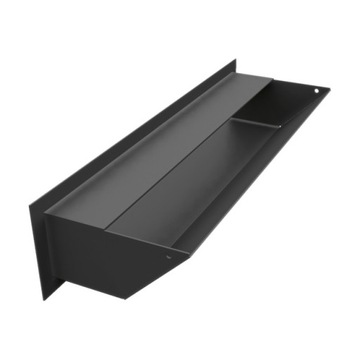 РЕШЕТКА ВЕНТИЛЯТОРА КАМИН LUFT 9X40 ЧЕРНЫЙ SLIM