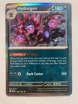 Paldea Evolved Holo 140/193 Hydreigon