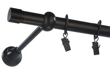 Карниз металлический, диаметр 16, одинарный, 170 см.