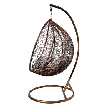 КАЧЕЛИ КОКОН, ПОДВЕСНАЯ КОРЗИНА, САДОВОЕ КАЧАЛКА + ПОДУШКА