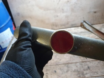 ZABYTKOWY ROWER ROMET REKORD BŁOTNIK TYŁ TYLNY ODBLASK ORYGINAŁ PRL