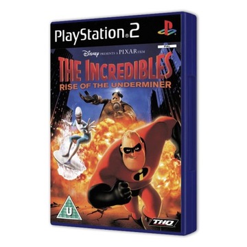 THE INCREDIBLES RISE OF THE UNDERMINER PS2