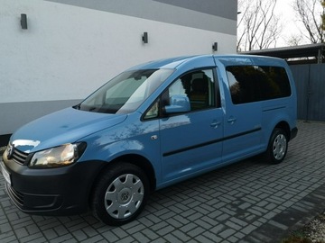 Volkswagen Caddy III Kombi Facelifting 1.6 TDI 102KM 2013 Volkswagen Caddy 1.6 TDI 102KM Long Klimatronic, zdjęcie 9