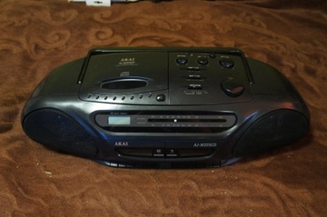 Магнитола Radio CD 2xAkai кассета после обслуживания с гарантией