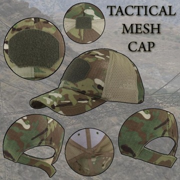 ТАКТИЧЕСКАЯ БЕЙСБОЛЬНАЯ КЕПКА С СЕТКОЙ MULTICAM TROPIC