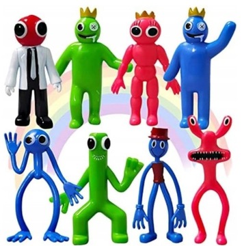 НАБОР ИЗ 8 ФИГУРОК РОБЛОКС «РАДУЖНЫЕ ДРУЗЬЯ» 8 ШТ.