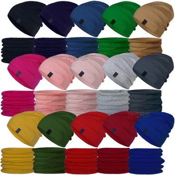 ДВУХСЛОЙНАЯ ШАПКА ОСЕНЬ ВЕСНА В ПОЛОСКУ размер 52-54