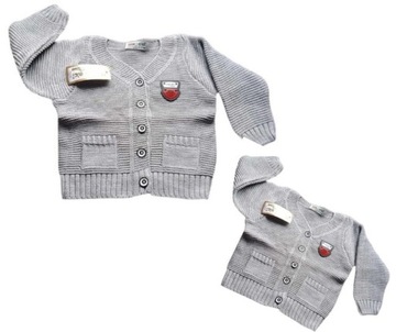Sweter Sweterek dla chłopca akryl 104-110