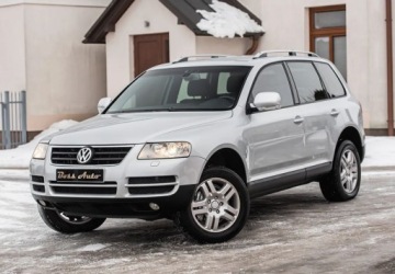 Volkswagen Touareg I 3.2 i V6 24V 220KM 2003 Volkswagen Touareg 3.2 V6 220KM Automat Skora Climatron Full Serwis ASO, zdjęcie 5