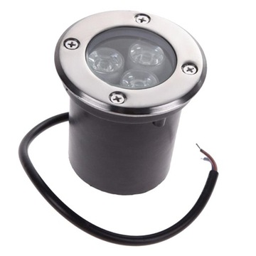 3W LED pochowana podwodna podziemna basen