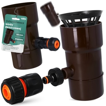 Rainbow Catcher 110 мм Коллекционер дождевой воды восстановил желобу бронза x5