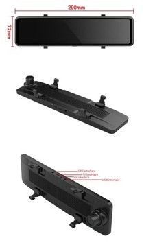 Видеорегистратор T12CM SONY IMX335 4K FullHD