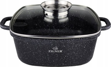 Garnek Marmurowy z Dozownikiem 4,4L/24cm ZILNER