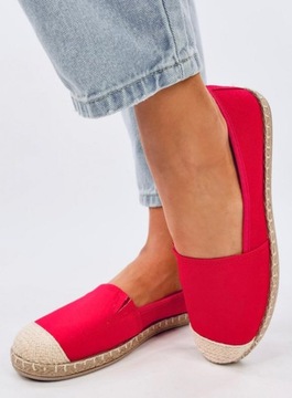 Espadryle damskie CASTO RED 37