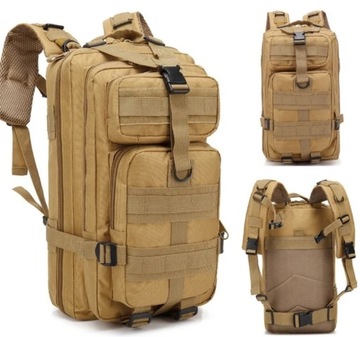PLECAK WOJSKOWY TURYSTYCZNY MILITARNY SURVIVAL TAKTYCZNY COYOTE 28L