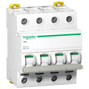 SCHNEIDER ACTI9 ROZŁĄCZNIK IZOLACYJNY 4P 40A iSW-40-4 A9S65440