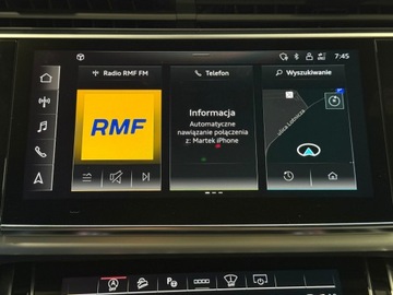 Audi Q8 SUV 3.0 55 TFSI 340KM 2022 Audi Q8 Q8 55 TFSI S line *Matrix HD, Kamera termo, zdjęcie 36