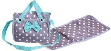 Коляска DOLL, большая коляска, СУМКА-ПЕРЕМЕННИК, регулируемая ручка