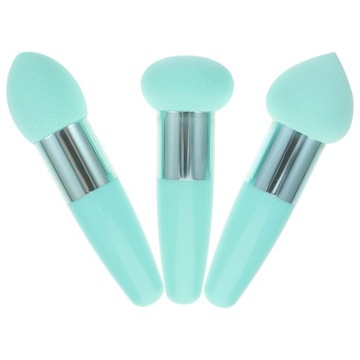 Beauty Pen Suchy Mokry Pędzel Kosmetyczny Podkład 3 Szt