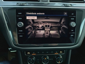 Volkswagen Tiguan II SUV 2.0 TDI 150KM 2019 Volkswagen Tiguan SalonPL serwis ASO 2.0TDI 150KM bezwypadkowy pakiety IQ., zdjęcie 37