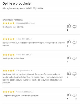 МОЩНЫЙ МОЛОТОК ДЛЯ СНЕСА ДЛЯ КОВКИ VERDA HEX30 2000W 50j