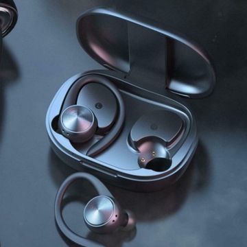 Спортивные bluetooth-наушники для запуска повербанка