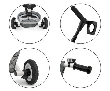 Трехколесный велосипед Stanley Rubber Grey