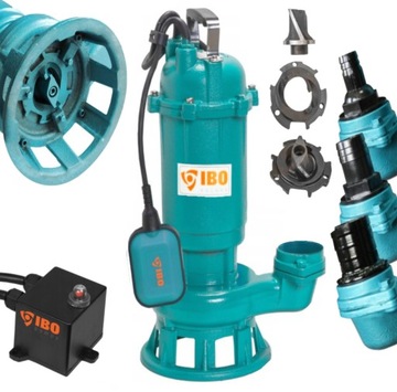 FURIAT IBO 1500 POMPA DO SZAMBA BRUDNEJ CZYSTEJ WODY Z ROZDRABNIACZEM MOCNA