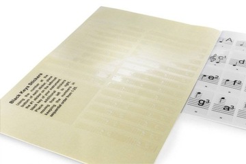 KLUCZE-ZDEJMOWANE NAKŁADKI NA KLAWIATURĘ/DO NAUKI