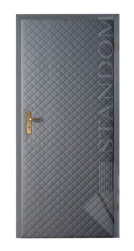 ОБИВКА ДВЕРИ 80/90 МАЛЫЙ KARO - КАПУЧИНО