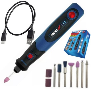 DEDRA DED7940Z1 АККУМУЛЯТОРНАЯ МИНИ-Шлифмашина 3,6 В