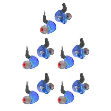 1/2/3/5 Słuchawki przewodowe 3.5mm Zestaw