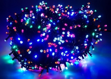 РОЖДЕСТВЕНСКИЕ ОГНИ 1000LED ВСПЫШКА ПОСТОЯННАЯ ИСКРА СВЕТ