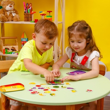 Развивающая игра «Вкусный урожай» для детей.