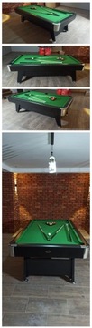 7 футов Radley Diamond Pool Бильярдный стол Плита из камня Черный камень