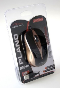Mysz optyczna USB Media-Tech MT1091MO - mokka