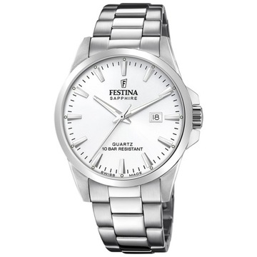 Zegarek Męski Festina F20024-2 srebrny bransoleta