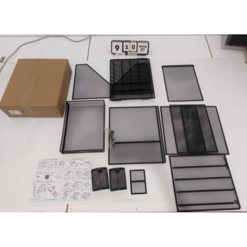 НАСТОЛЬНЫЙ ОРГАНАЙЗЕР ЯЩИК ДЛЯ ИНСТРУМЕНТОВ 1 ЯЩИК 5 ПОЛОК ЧЕРНЫЙ