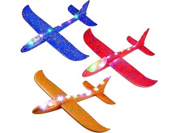 КАЙТ САМОЛЕТ ИЗ ПЕНОСТРОЕНИЯ БОЛЬШОЙ ПЛАНЕР СВЕТОДИОДНЫЙ