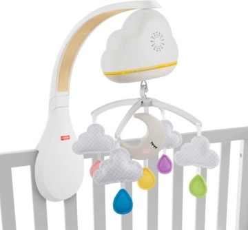 Fisher Price Kolotoč Nad Postýlku Obláčky Pomáhá Usnout Hrací Skříňka