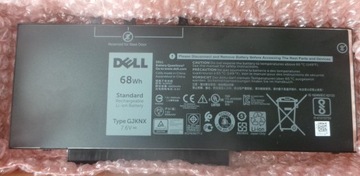 NOWA ORYGINALNA BATERIA DELL PRECISION 3520 3530 LATITUDE 5280 5290 GJKNX