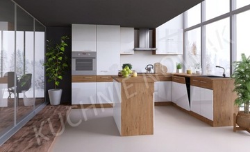 ДЕШЕВАЯ СОВРЕМЕННАЯ КУХОННАЯ МЕБЕЛЬ VIGO 260 СМ