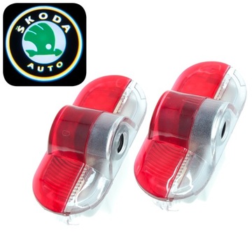 LED Projector Logo do drzwi SKODA OCTAVIA I II LED