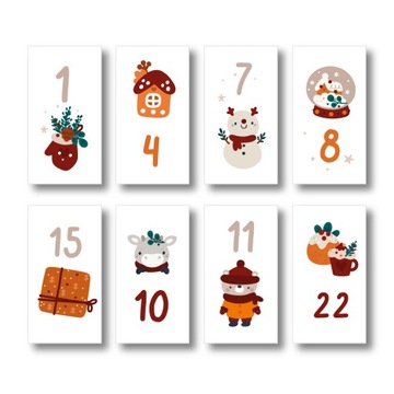 АДВЕНТ-КАЛЕНДАРЬ Набор бумажных пакетов своими руками