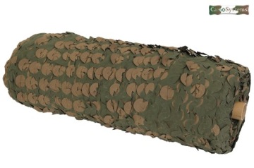 Военная камуфляжная сетка для сада Mil-Tec Us Army 2,2 м шириной Woodland