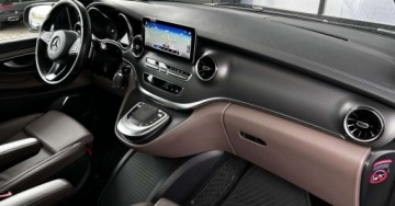 Mercedes Klasa V W447 Długi Facelifting 2.0 300d 237KM 2023 Mercedes-Benz Klasa V V300d AMG Line Dlugi 7 miejsc Kamera360 Tempomat Naw, zdjęcie 21