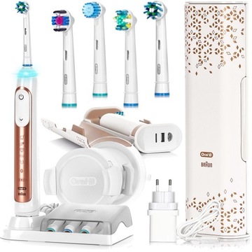 SZCZOTECZKA ELEKTRYCZNA BRAUN ORAL-B GENIUS 9000 PREMIUM PACK + 4x KOŃCÓWKI